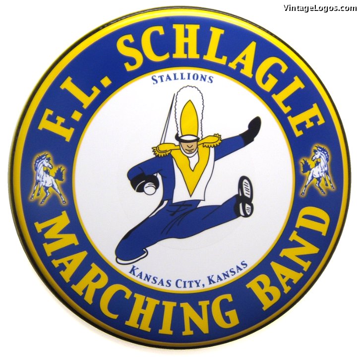 FL Schlagle Marching Band Marching Drumheads