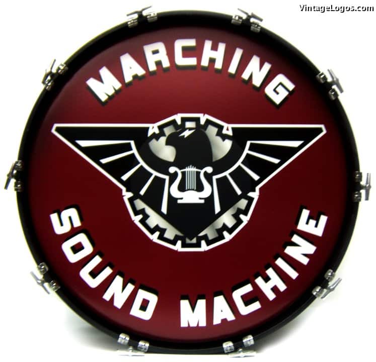 NCCU Marching Sound Machine Marching Drumheads